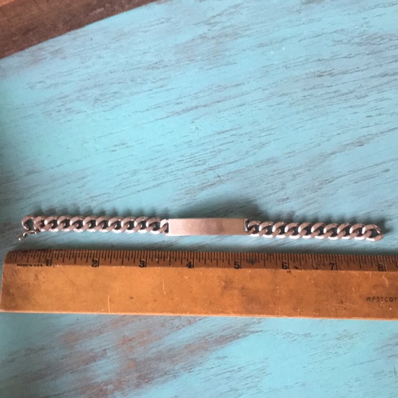 Sterling Silver ID Bracelet